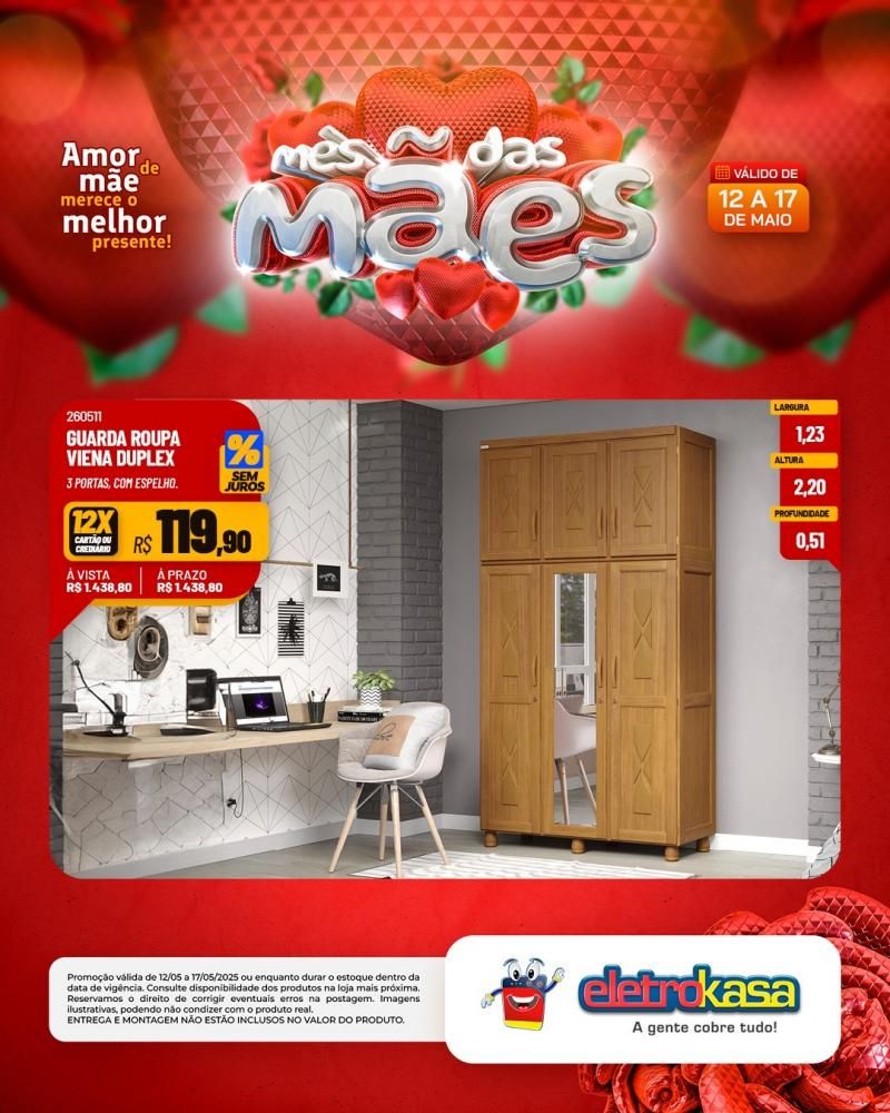 ELETROKASA - Amor de mãe merece o melhor presente ELETROKASA - Amor de mãe merece o melhor presente