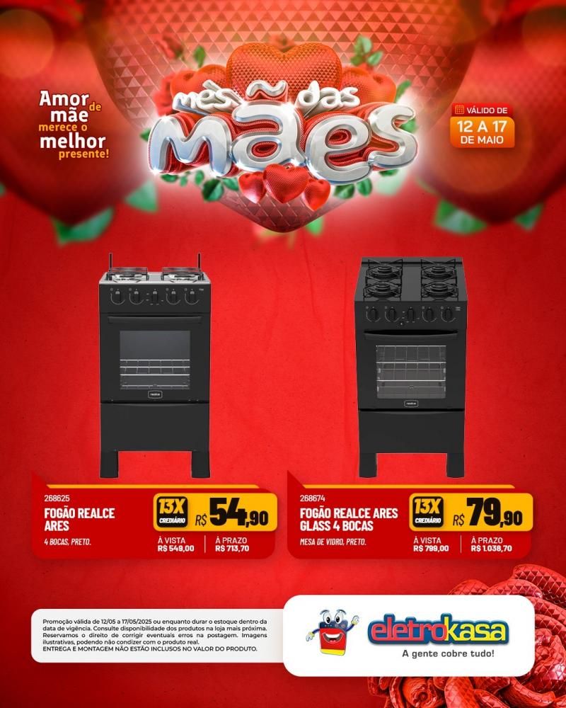 ELETROKASA - Amor de mãe merece o melhor presente ELETROKASA - Amor de mãe merece o melhor presente