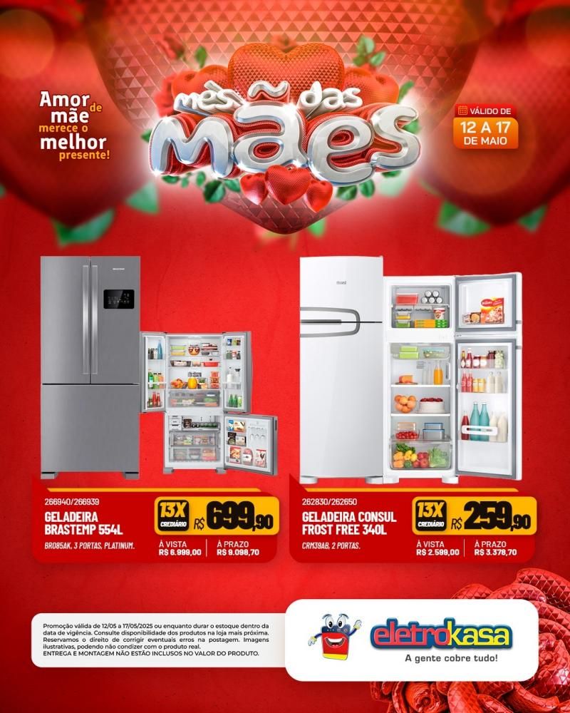 ELETROKASA - Amor de mãe merece o melhor presente ELETROKASA - Amor de mãe merece o melhor presente