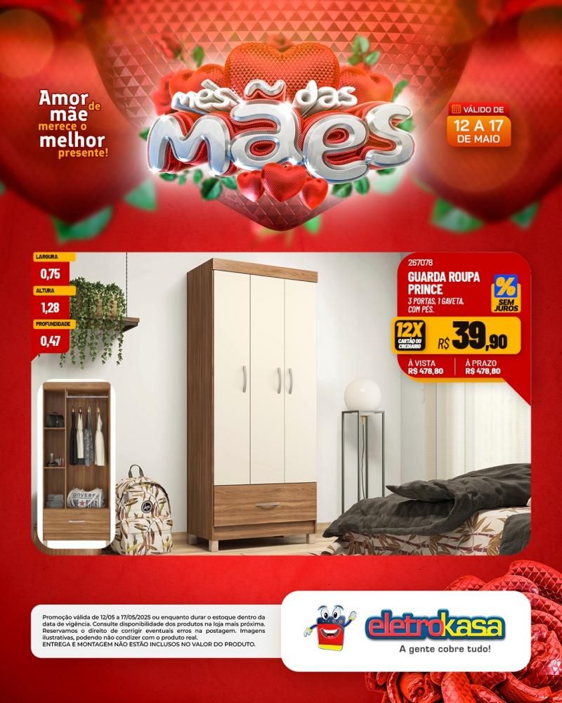 ELETROKASA - Amor de mãe merece o melhor presente ELETROKASA - Amor de mãe merece o melhor presente