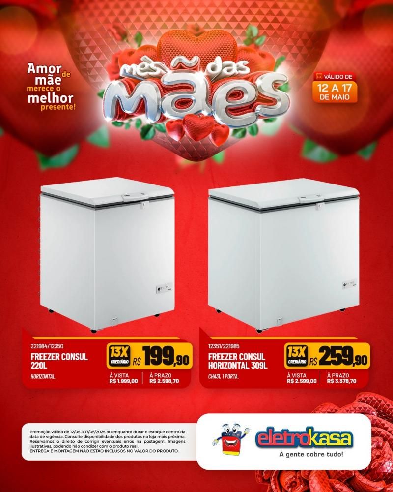 ELETROKASA - Amor de mãe merece o melhor presente ELETROKASA - Amor de mãe merece o melhor presente