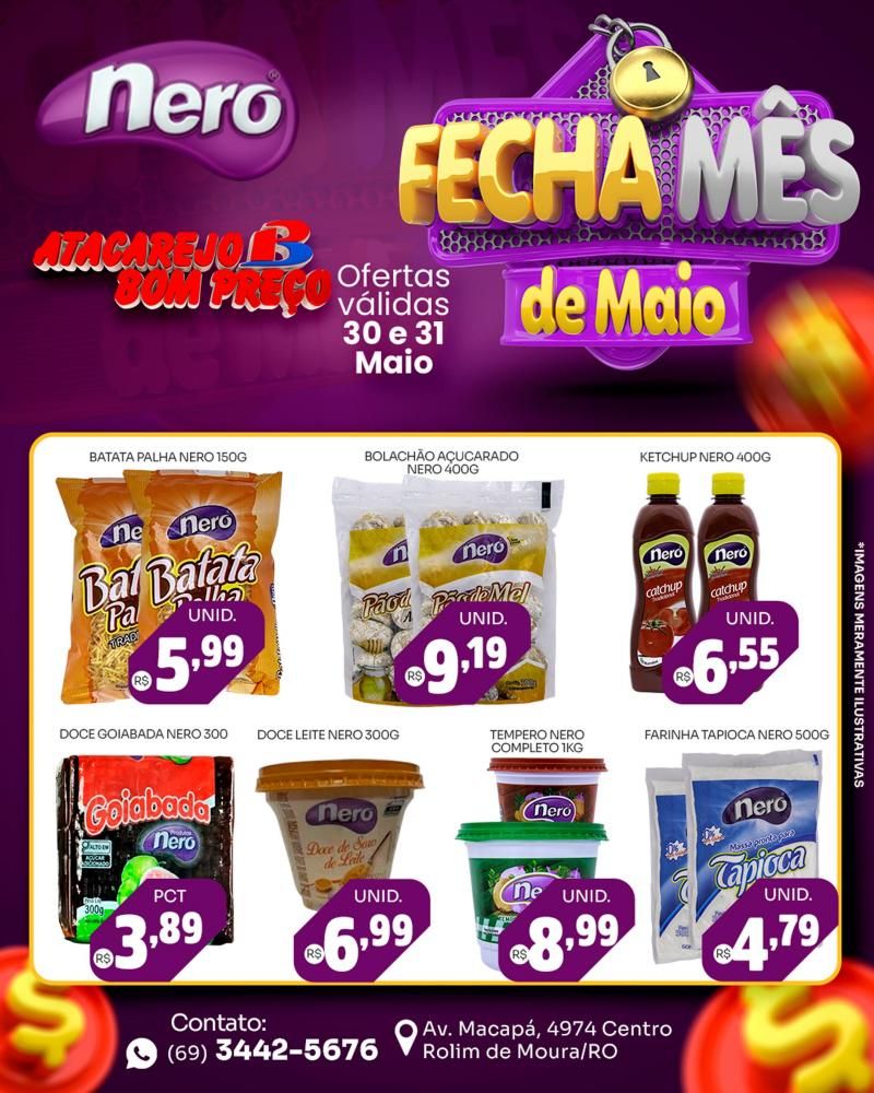 FECHA MÊS DE MAIO com ofertas imperdíveis no ATACAREJO BOM PREÇO em Rolim de Moura FECHA MÊS DE MAIO com ofertas imperdíveis no ATACAREJO BOM PREÇO em Rolim de Moura