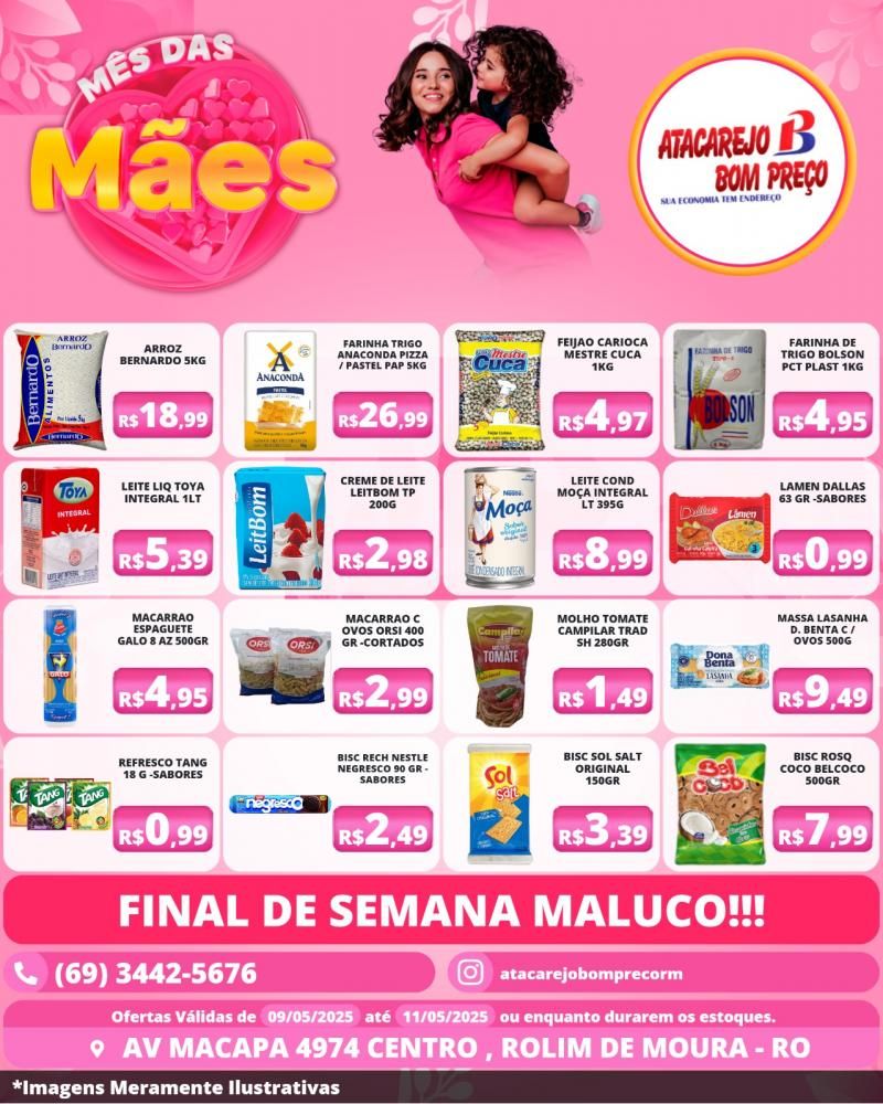 Final de Semana Maluco do Atacarejo Bom Preço de Rolim de Moura Final de Semana Maluco do Atacarejo Bom Preço de Rolim de Moura