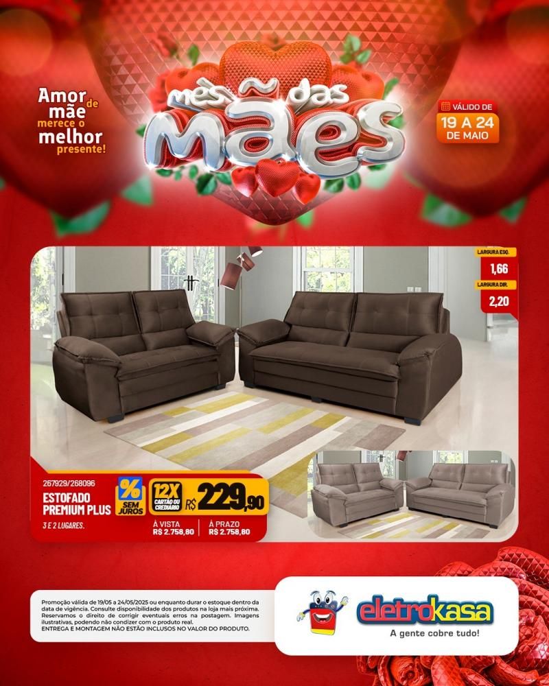 Ofertas especiais no mês das Mães, nas Lojas eletroKasa, em Rolim de Moura Ofertas especiais no mês das Mães, nas Lojas eletroKasa, em Rolim de Moura
