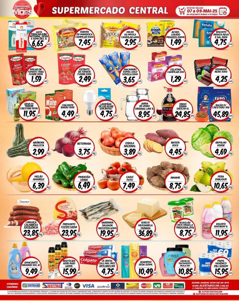 Ofertas Supermercado Central de Rolim de Moura Ofertas Supermercado Central de Rolim de Moura
