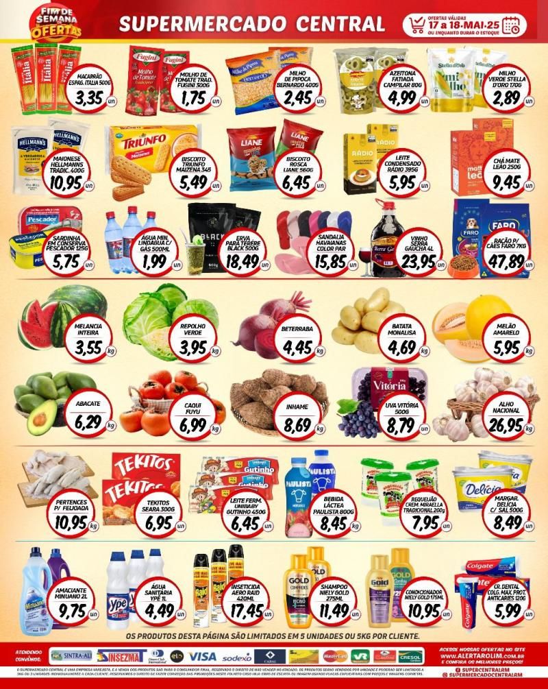 Ofertas Supermercado Central de Rolim de Moura Ofertas Supermercado Central de Rolim de Moura