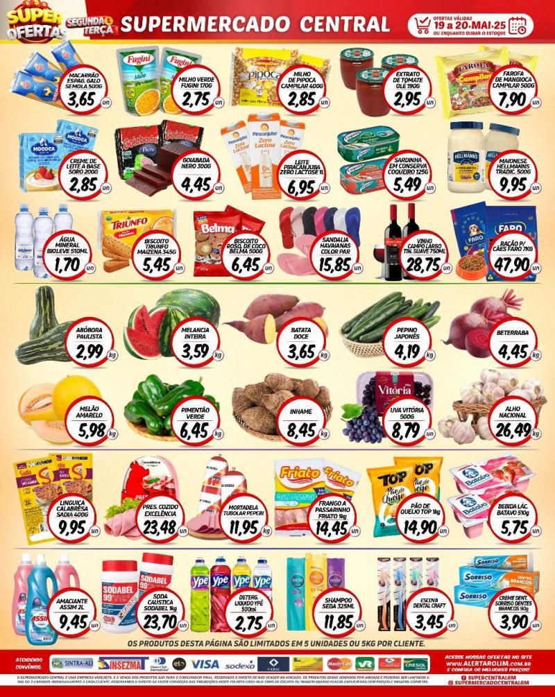 Ofertas Supermercado Central de Rolim de Moura Ofertas Supermercado Central de Rolim de Moura