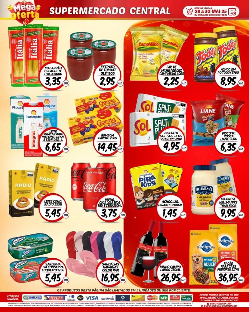 Ofertas Supermercado Central de Rolim de Moura Ofertas Supermercado Central de Rolim de Moura