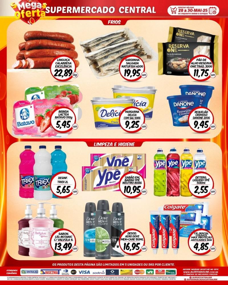 Ofertas Supermercado Central de Rolim de Moura Ofertas Supermercado Central de Rolim de Moura