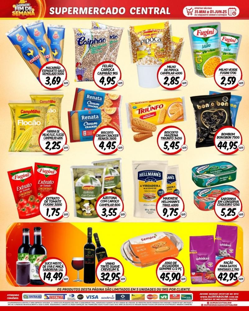 Ofertas Supermercado Central de Rolim de Moura Ofertas Supermercado Central de Rolim de Moura