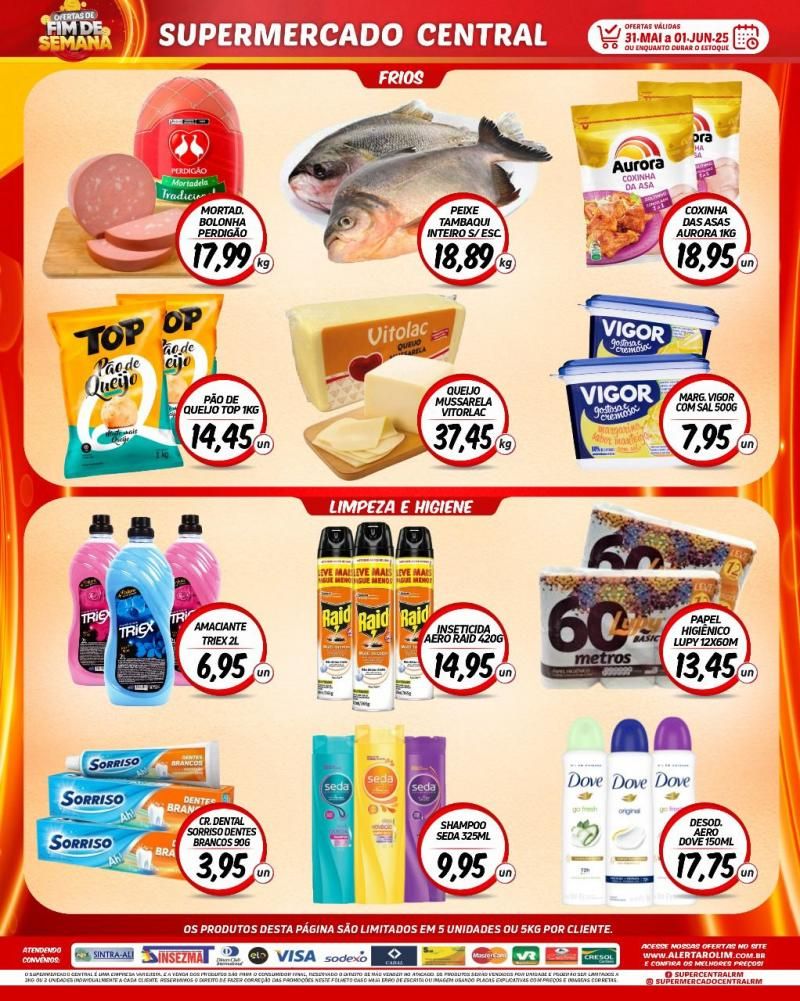 Ofertas Supermercado Central de Rolim de Moura Ofertas Supermercado Central de Rolim de Moura