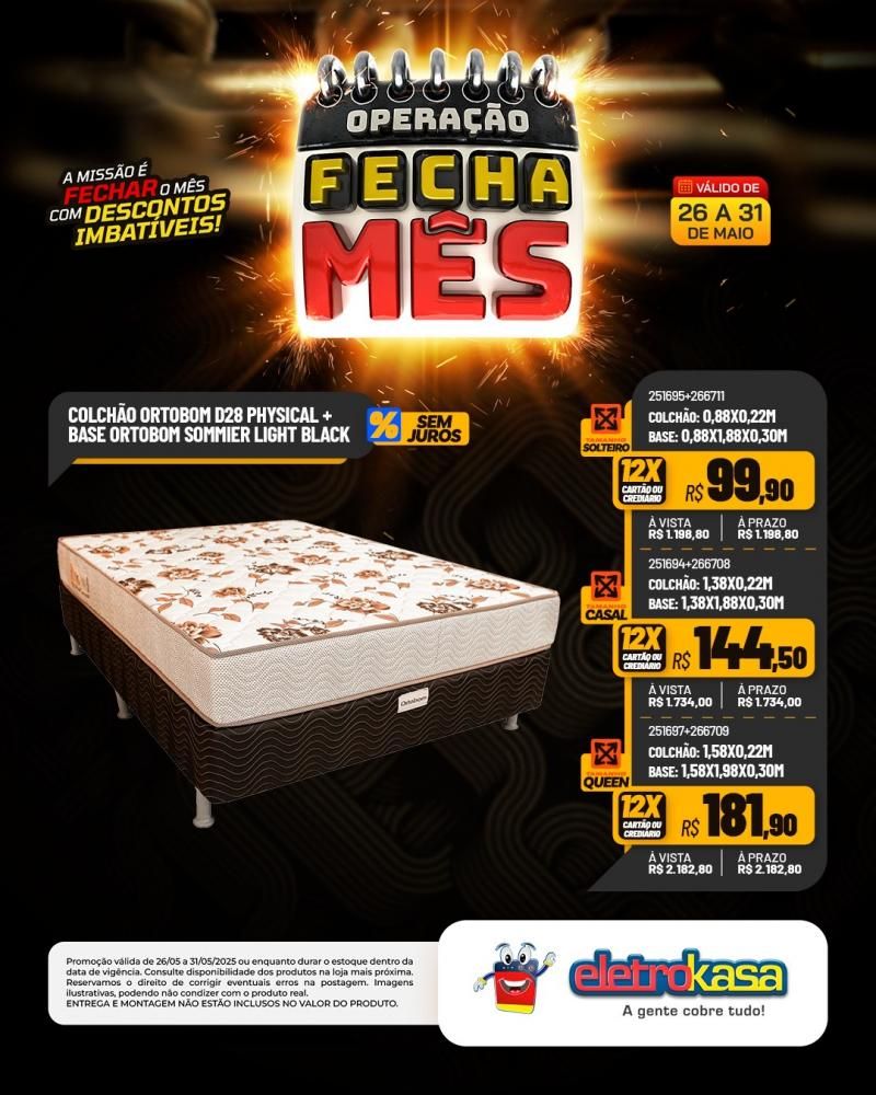 OPERAÇÃO FECHA MÊS, nas Lojas eletroKasa, em Rolim de Moura OPERAÇÃO FECHA MÊS, nas Lojas eletroKasa, em Rolim de Moura