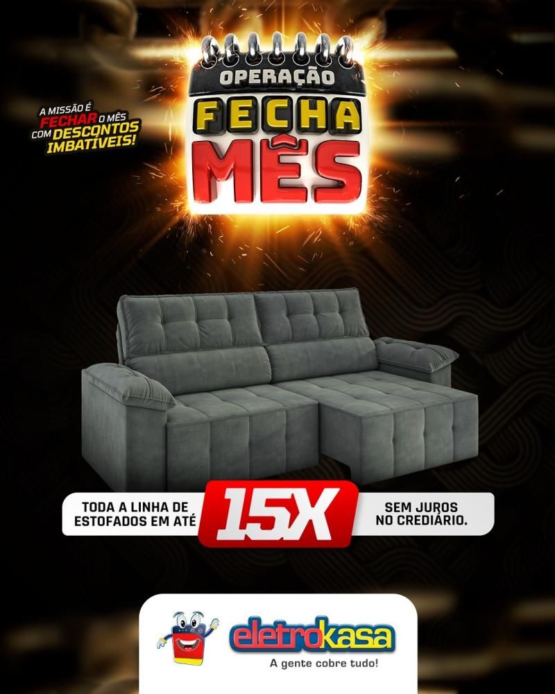 OPERAÇÃO FECHA MÊS, nas Lojas eletroKasa, em Rolim de Moura OPERAÇÃO FECHA MÊS, nas Lojas eletroKasa, em Rolim de Moura