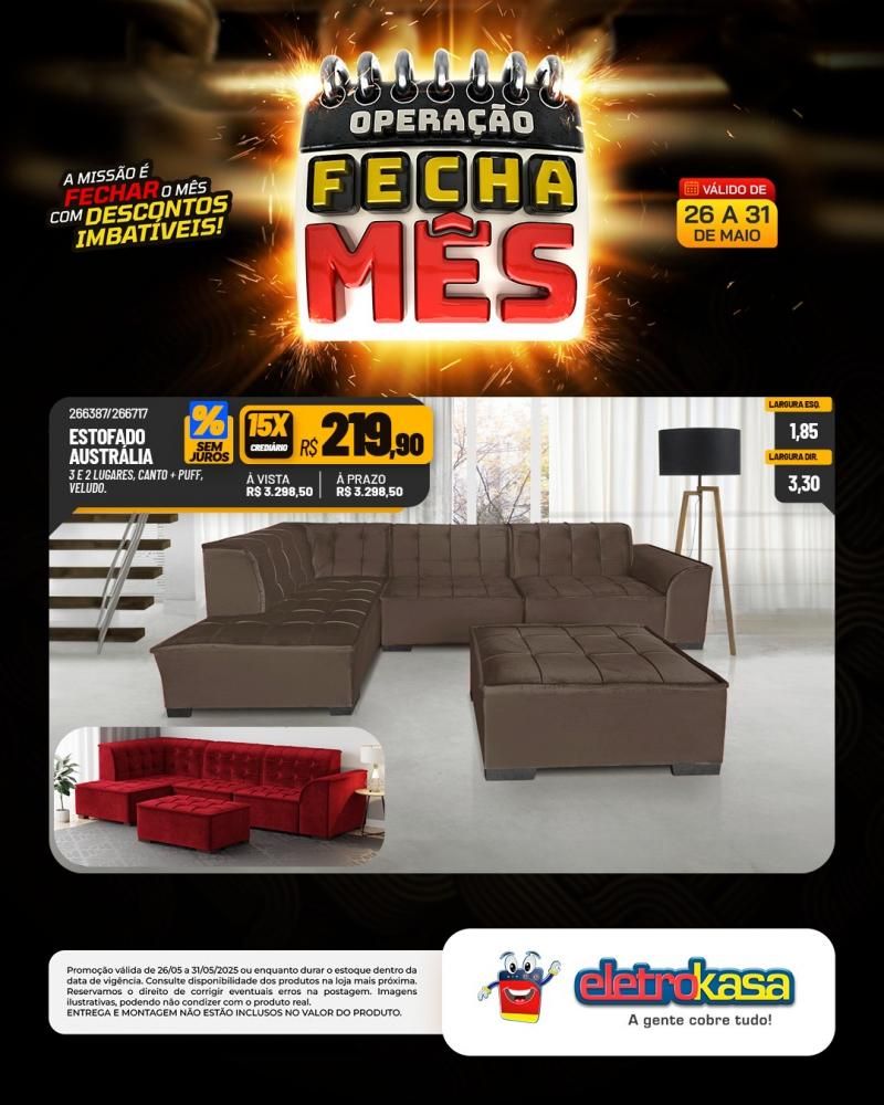 OPERAÇÃO FECHA MÊS, nas Lojas eletroKasa, em Rolim de Moura OPERAÇÃO FECHA MÊS, nas Lojas eletroKasa, em Rolim de Moura