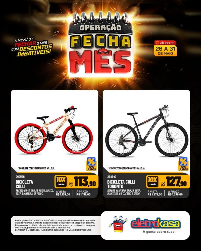 OPERAÇÃO FECHA MÊS, nas Lojas eletroKasa, em Rolim de Moura OPERAÇÃO FECHA MÊS, nas Lojas eletroKasa, em Rolim de Moura