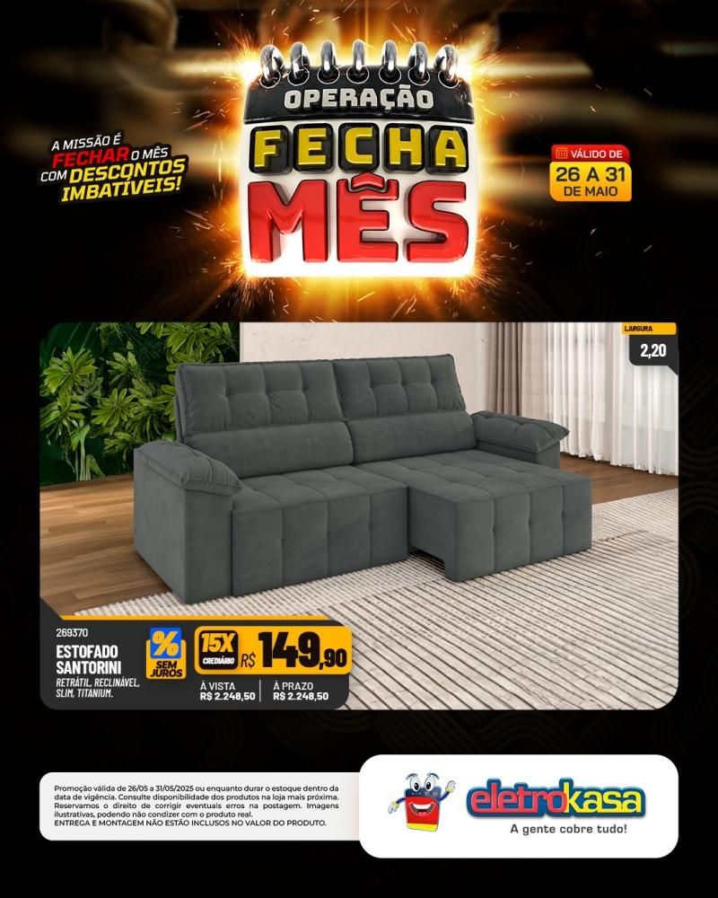 OPERAÇÃO FECHA MÊS, nas Lojas eletroKasa, em Rolim de Moura OPERAÇÃO FECHA MÊS, nas Lojas eletroKasa, em Rolim de Moura