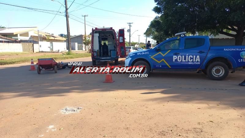 Semana começou com registro de acidente de trânsito, em Rolim de Moura Semana começou com registro de acidente de trânsito, em Rolim de Moura
