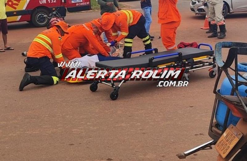 Acidente de trânsito deixou uma pessoa ferida nesta manhã em Rolim de Moura Acidente de trânsito deixou uma pessoa ferida nesta manhã em Rolim de Moura