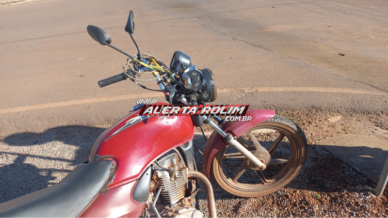 Acidente de trânsito foi registrado nesta tarde em Rolim de Moura Acidente de trânsito foi registrado nesta tarde em Rolim de Moura
