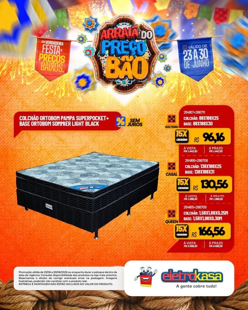 ARRAIÁ DO PREÇO BÃO nas lojas eletroKasa, em Rolim de Moura ARRAIÁ DO PREÇO BÃO nas lojas eletroKasa, em Rolim de Moura