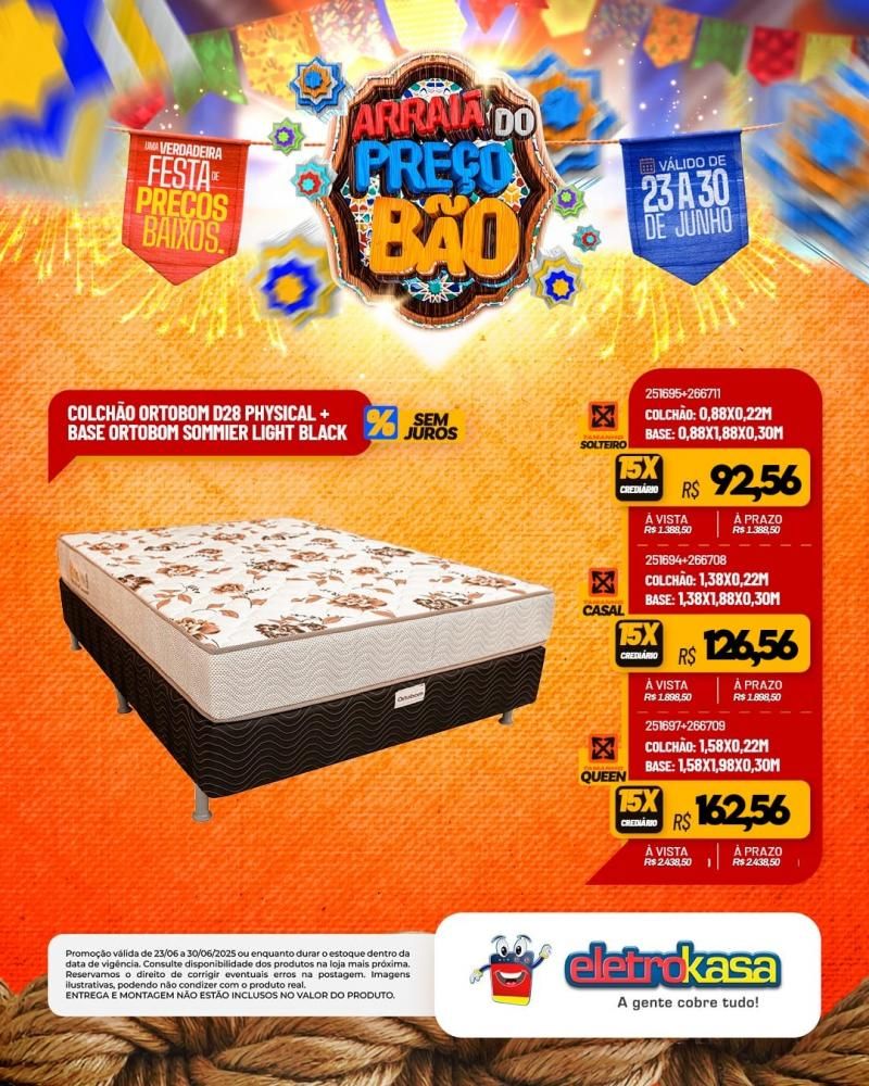 ARRAIÁ DO PREÇO BÃO nas lojas eletroKasa, em Rolim de Moura ARRAIÁ DO PREÇO BÃO nas lojas eletroKasa, em Rolim de Moura