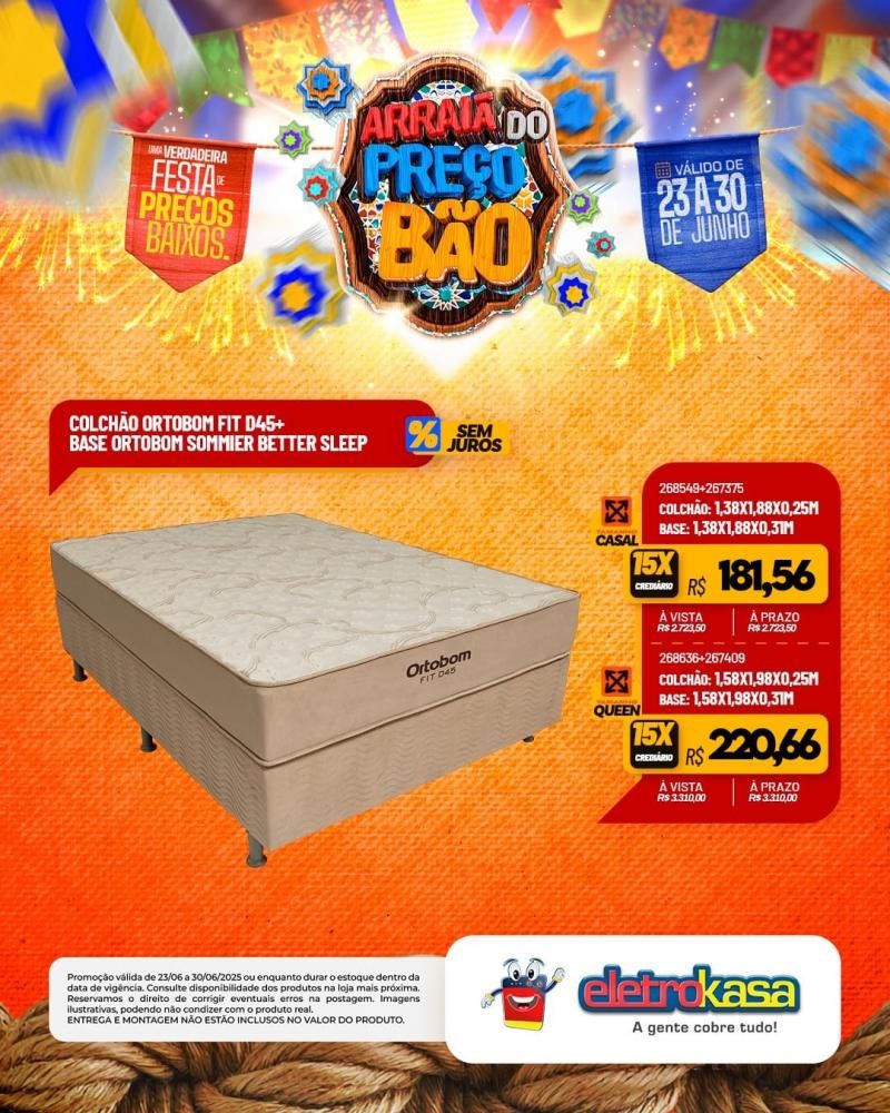 ARRAIÁ DO PREÇO BÃO nas lojas eletroKasa, em Rolim de Moura ARRAIÁ DO PREÇO BÃO nas lojas eletroKasa, em Rolim de Moura