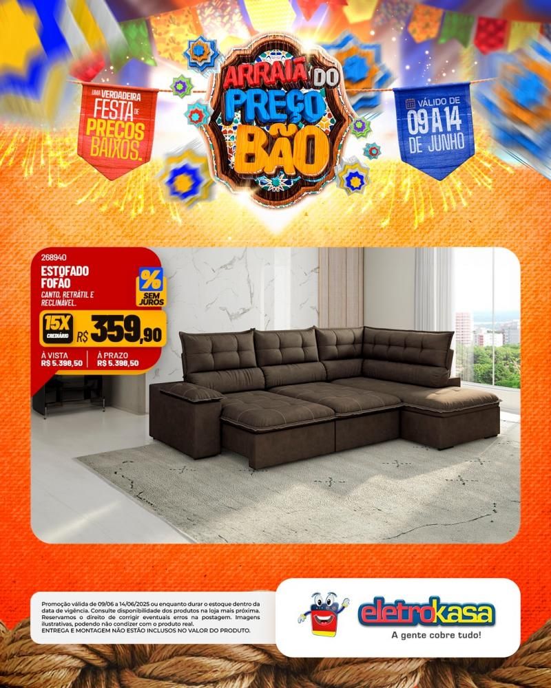 Festa de Preços Baixos, nas Lojas eletroKasa, em Rolim de Moura Festa de Preços Baixos, nas Lojas eletroKasa, em Rolim de Moura