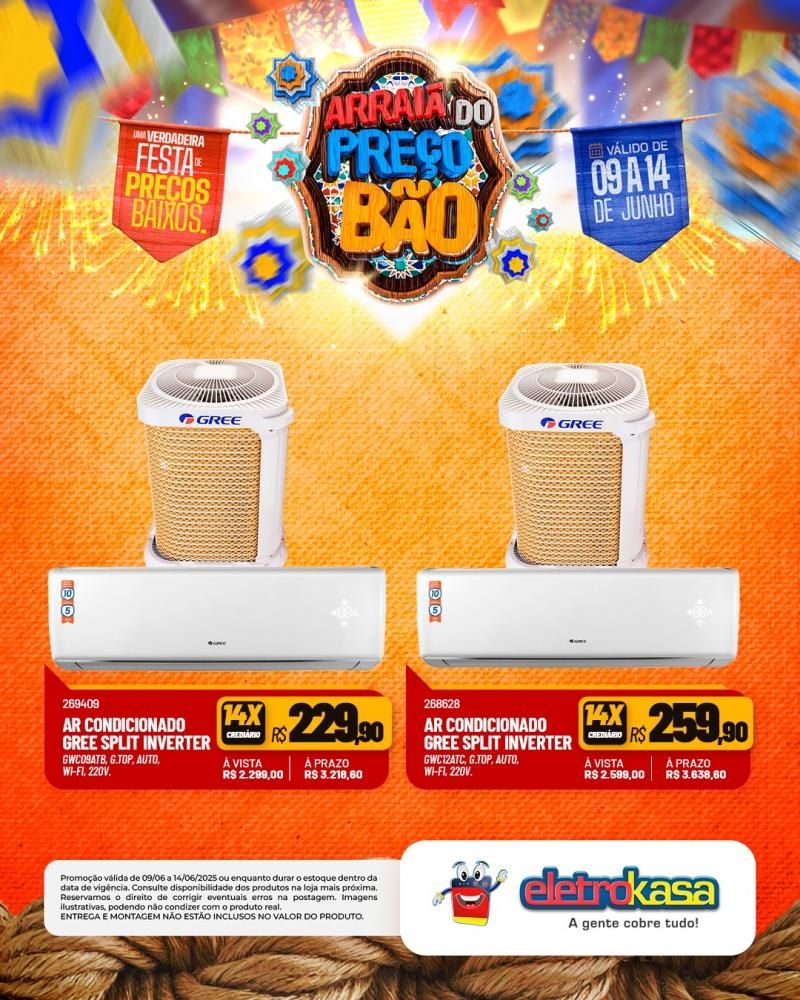 Festa de Preços Baixos, nas Lojas eletroKasa, em Rolim de Moura Festa de Preços Baixos, nas Lojas eletroKasa, em Rolim de Moura