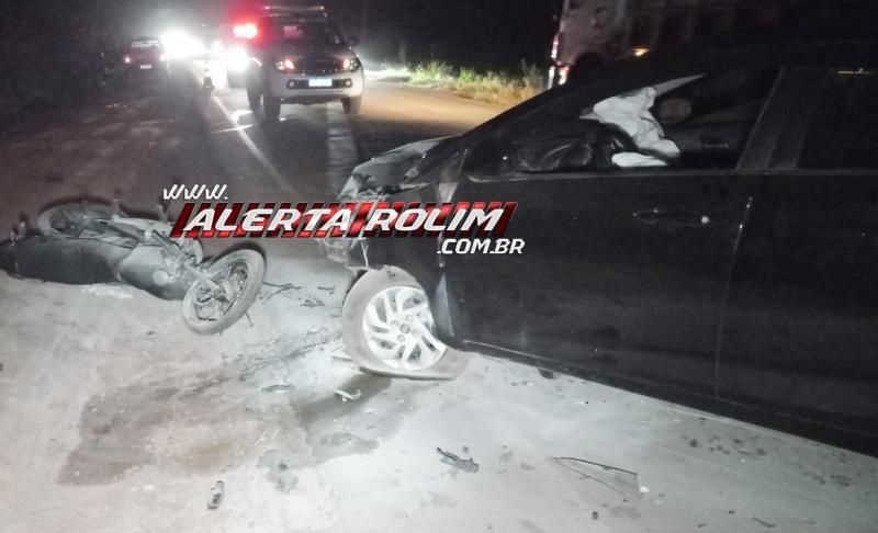 Motociclista morre após grave colisão frontal na RO-010, em Rolim de Moura Motociclista morre após grave colisão frontal na RO-010, em Rolim de Moura