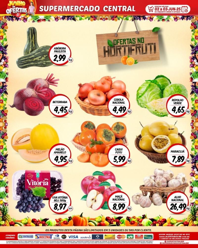 Ofertas Supermercado Central de Rolim de Moura Ofertas Supermercado Central de Rolim de Moura