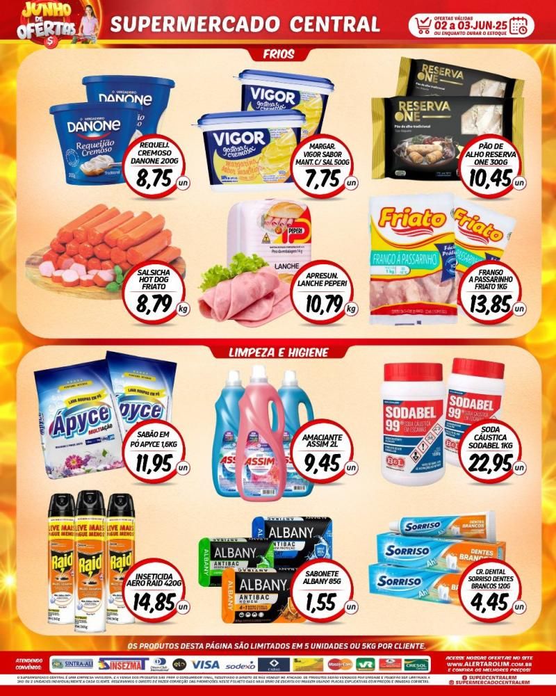 Ofertas Supermercado Central de Rolim de Moura Ofertas Supermercado Central de Rolim de Moura