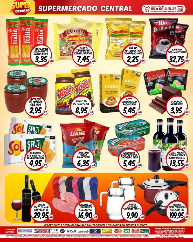 Ofertas Supermercado Central de Rolim de Moura Ofertas Supermercado Central de Rolim de Moura