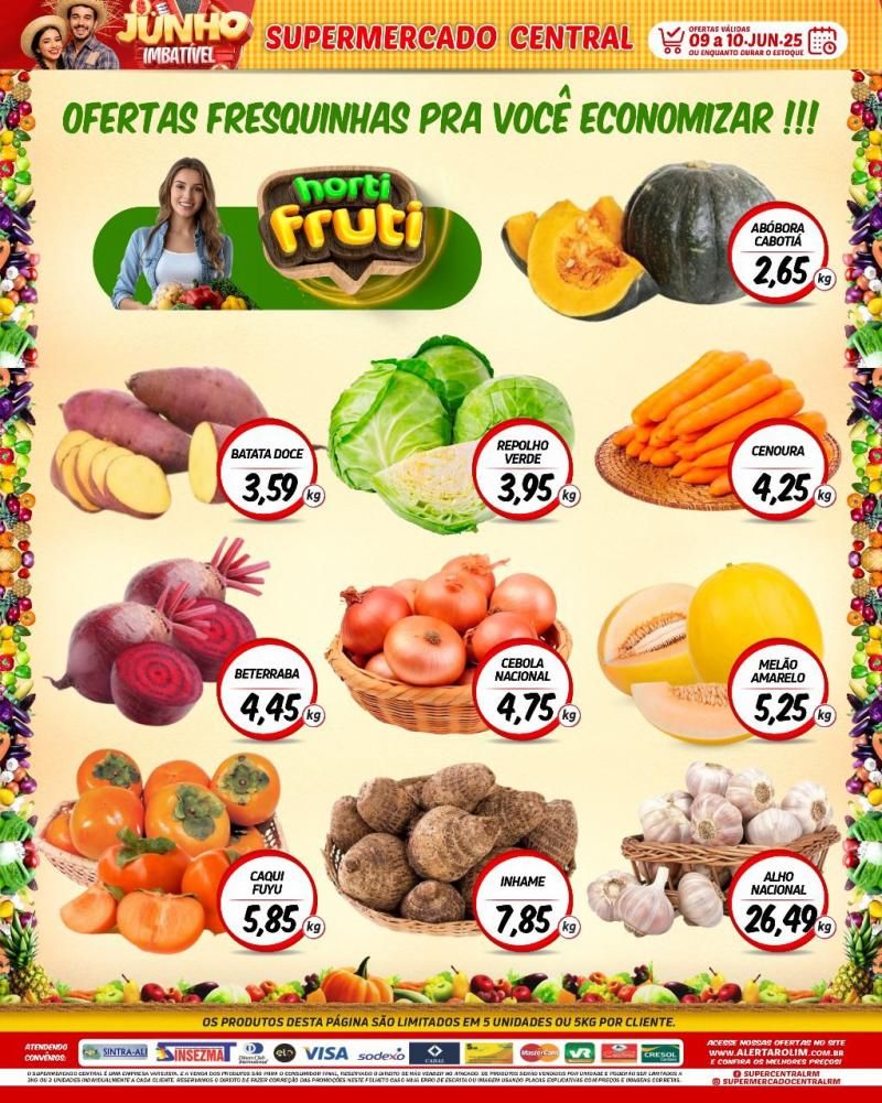 Ofertas Supermercado Central de Rolim de Moura Ofertas Supermercado Central de Rolim de Moura