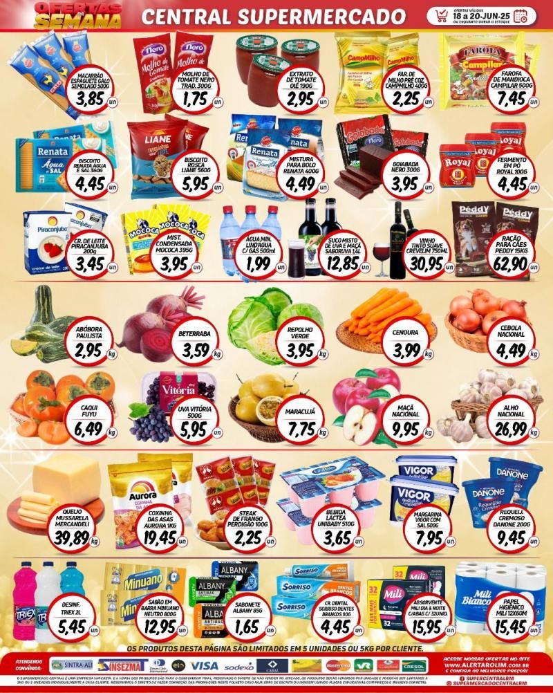 Ofertas Supermercado Central de Rolim de Moura Ofertas Supermercado Central de Rolim de Moura