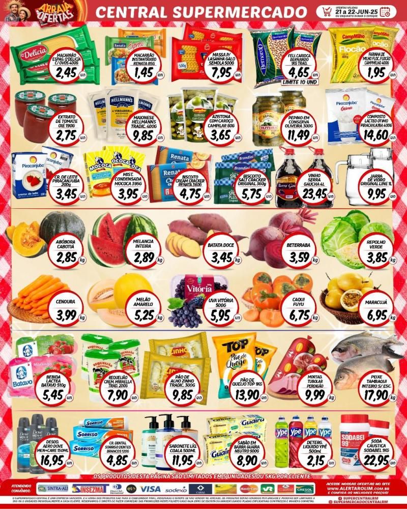 Ofertas Supermercado Central de Rolim de Moura Ofertas Supermercado Central de Rolim de Moura