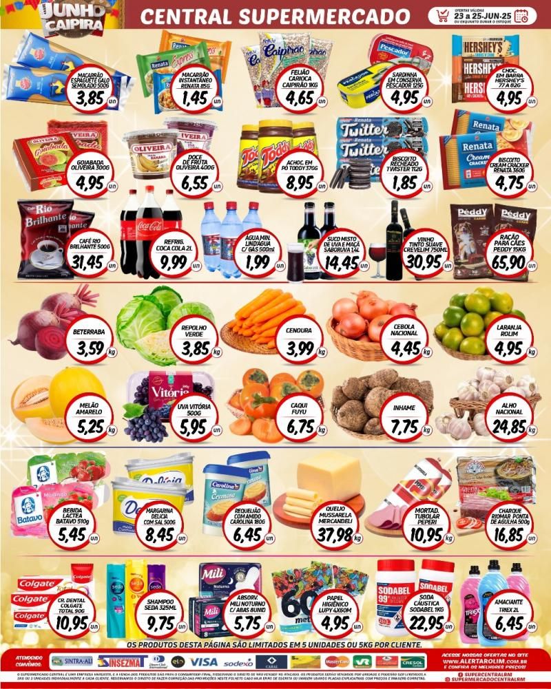 Ofertas Supermercado Central de Rolim de Moura Ofertas Supermercado Central de Rolim de Moura