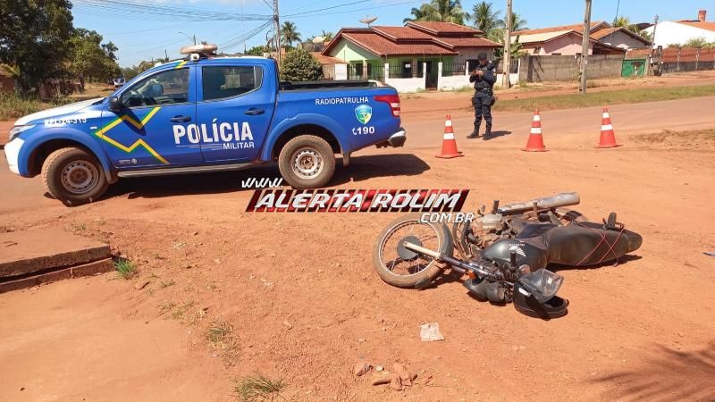 Outro acidente de trânsito mobilizou PM e bombeiros nesta sexta-feira em Rolim de Moura Outro acidente de trânsito mobilizou PM e bombeiros nesta sexta-feira em Rolim de Moura