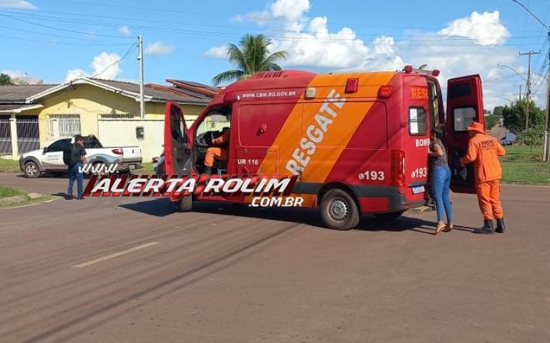 Quarto acidente de trânsito do dia envolveu carro e moto e deixou uma pessoa ferida, em Rolim de Moura Quarto acidente de trânsito do dia envolveu carro e moto e deixou uma pessoa ferida, em Rolim de Moura