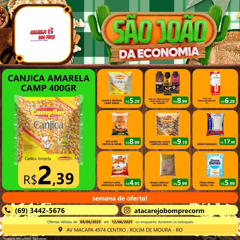 São João da economia no Atacarejo Bom Preço de Rolim de Moura São João da economia no Atacarejo Bom Preço de Rolim de Moura