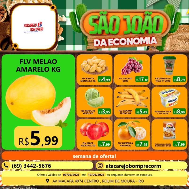 São João da economia no Atacarejo Bom Preço de Rolim de Moura São João da economia no Atacarejo Bom Preço de Rolim de Moura