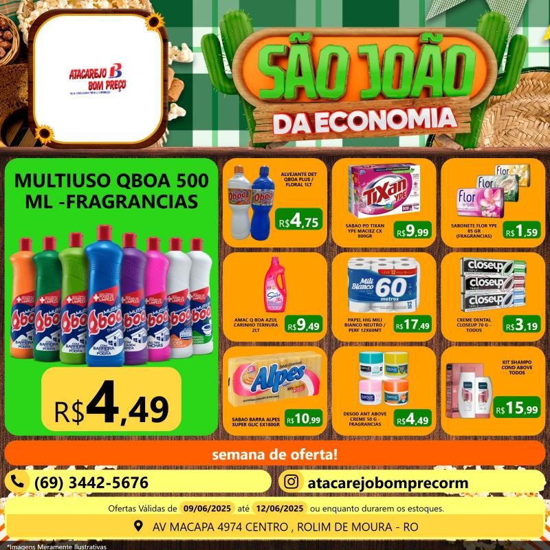 São João da economia no Atacarejo Bom Preço de Rolim de Moura São João da economia no Atacarejo Bom Preço de Rolim de Moura