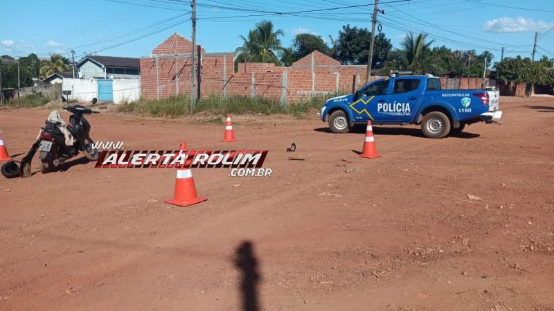 Segundo acidente do dia é registrado em Rolim de Moura; mulher ficou ferida Segundo acidente do dia é registrado em Rolim de Moura; mulher ficou ferida