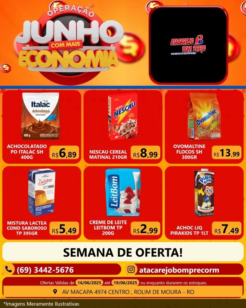 SEMANA DE OFERTAS no ATACAREJO BOM PREÇO, em Rolim de Moura SEMANA DE OFERTAS no ATACAREJO BOM PREÇO, em Rolim de Moura