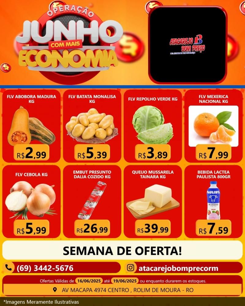 SEMANA DE OFERTAS no ATACAREJO BOM PREÇO, em Rolim de Moura SEMANA DE OFERTAS no ATACAREJO BOM PREÇO, em Rolim de Moura