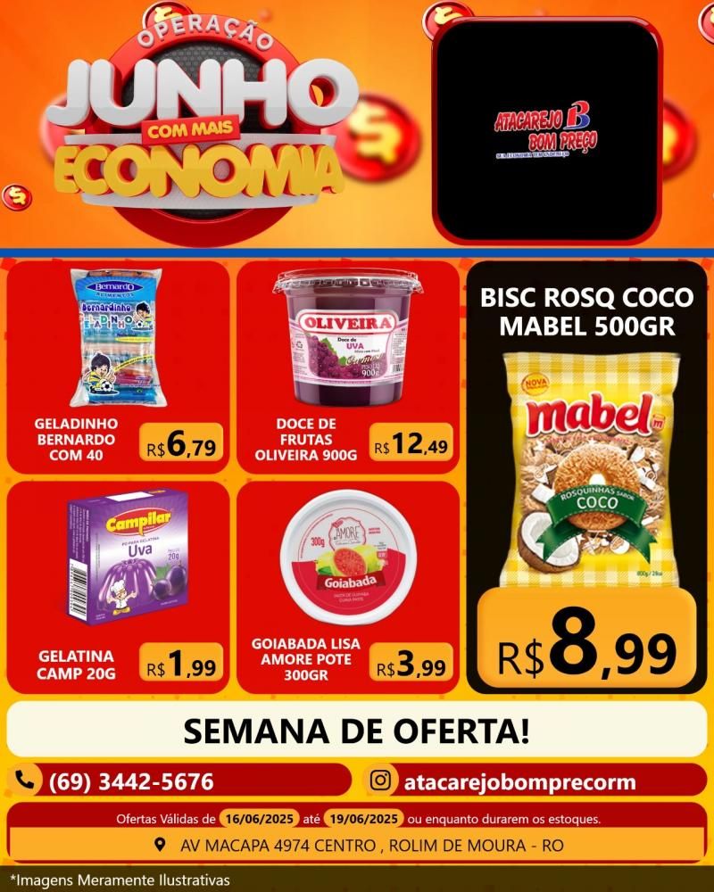 SEMANA DE OFERTAS no ATACAREJO BOM PREÇO, em Rolim de Moura SEMANA DE OFERTAS no ATACAREJO BOM PREÇO, em Rolim de Moura