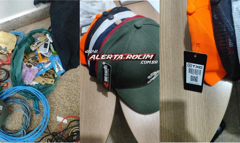 VÍDEO - Após furto em comércio, indivíduo foi preso pela PM, em Rolim de Moura; motocicleta e produtos furtados foram recuperados VÍDEO - Após furto em comércio, indivíduo foi preso pela PM, em Rolim de Moura; motocicleta e produtos furtados foram recuperados