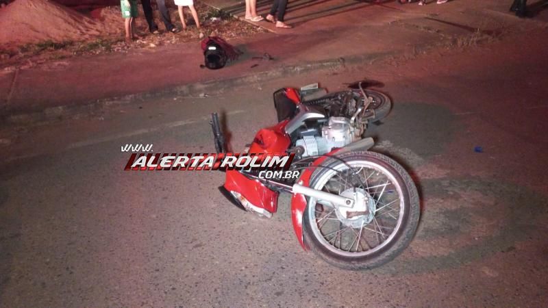 Violento acidente entre motocicletas em Rolim de Moura deixou um dos condutores com fratura exposta Violento acidente entre motocicletas em Rolim de Moura deixou um dos condutores com fratura exposta