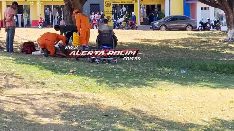 Confusão entre andarilhos terminou com um deles esfaqueado, em Rolim de Moura Confusão entre andarilhos terminou com um deles esfaqueado, em Rolim de Moura