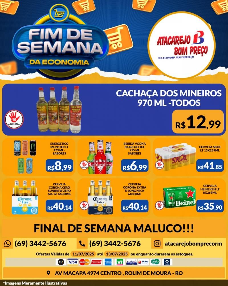 Fim de Semana da Economia do Atacarejo Bom Preço de Rolim de Moura Fim de Semana da Economia do Atacarejo Bom Preço de Rolim de Moura