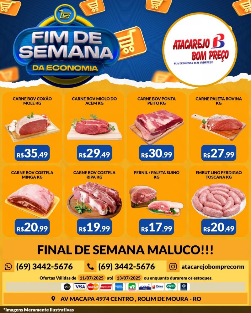 Fim de Semana da Economia do Atacarejo Bom Preço de Rolim de Moura Fim de Semana da Economia do Atacarejo Bom Preço de Rolim de Moura